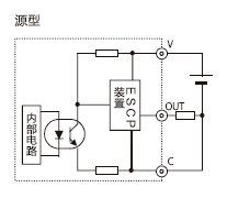 DC晶体管输出 High Current(带短路保护) (81428点扩展单元)内部电路图